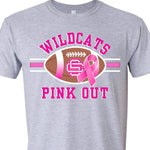 Load image into Gallery viewer, Wildcat Pink Out Football Shirt
