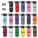 Load image into Gallery viewer, Custom Laser Engraved 20oz. Water Bottle
