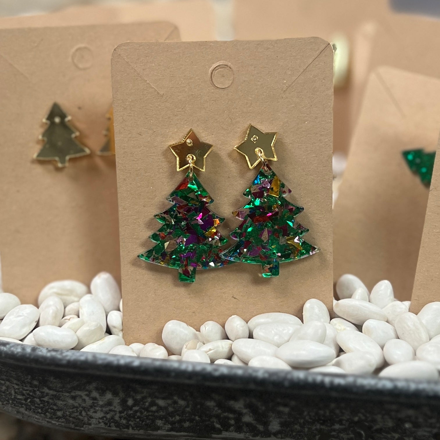 Christmas Tree Earrings