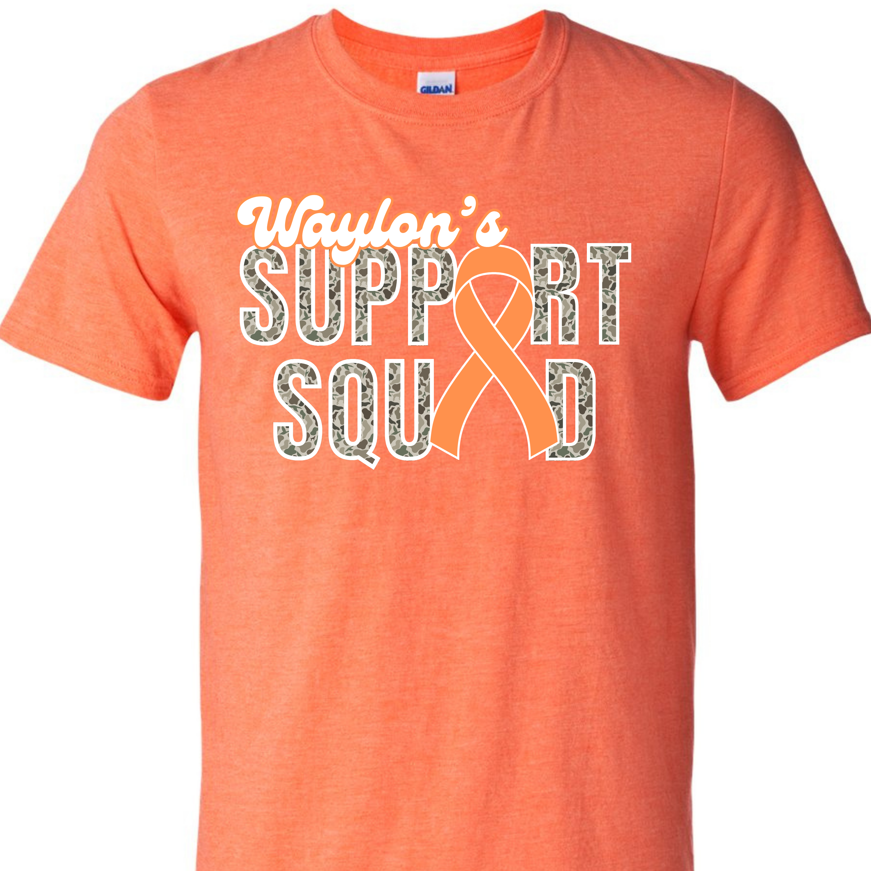 Waylon's Support Squad T-Shirt Fundraiser