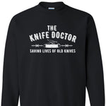 Load image into Gallery viewer, Knife Doctor Logo Shirt Sweatshirt
