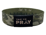 Load image into Gallery viewer, Tap To Pray™ Wristbands - Waterfowl Camo: X-Large
