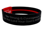 Load image into Gallery viewer, Tap To Pray™ Wristbands - First Responders Firefighters: Medium
