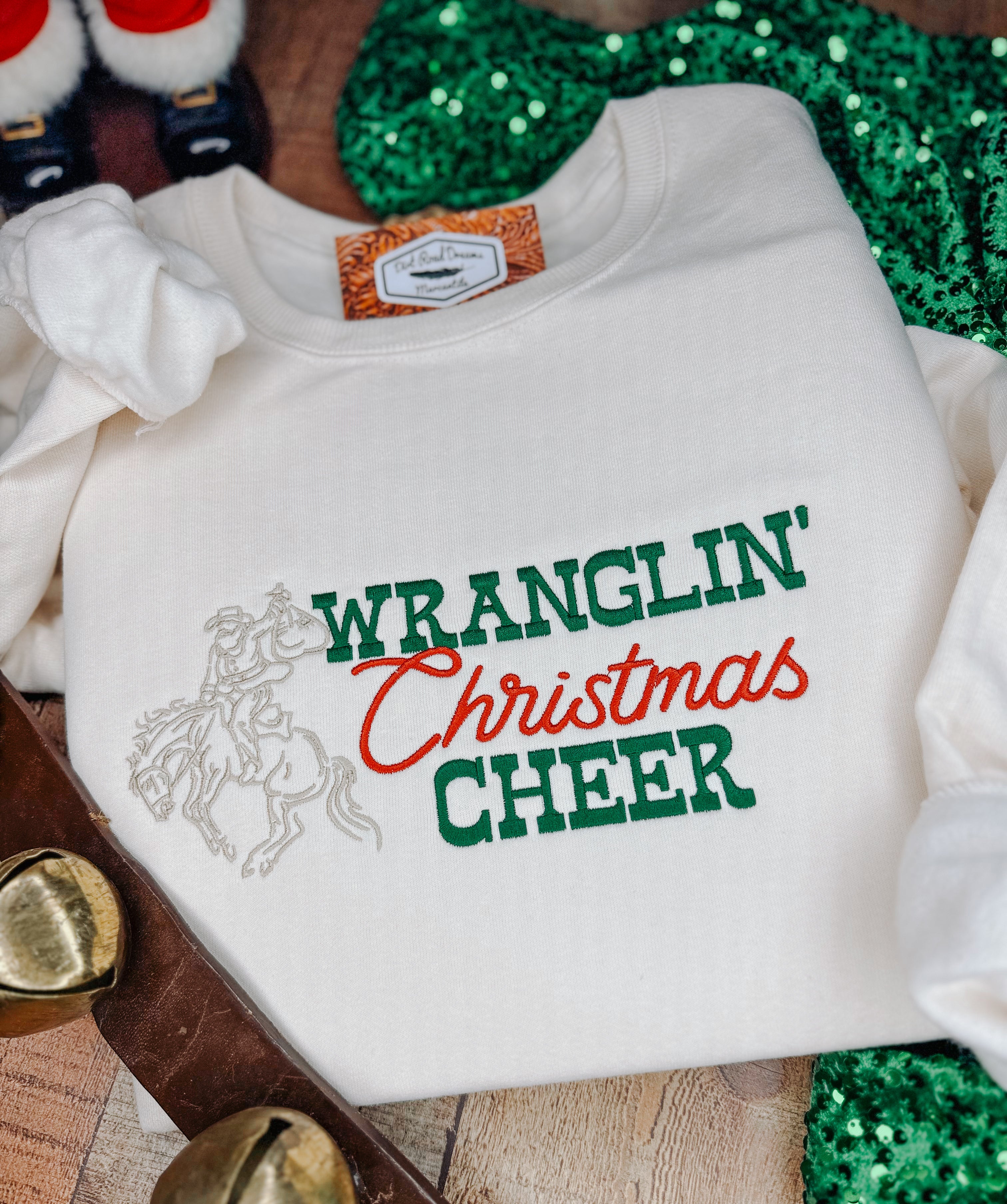 Wranglin’ Christmas Cheer Sweatshirt