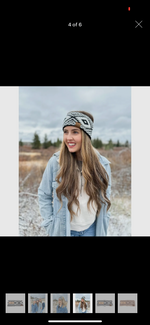 Load image into Gallery viewer, C.C. Beanie Aztec Printed Head Wrap
