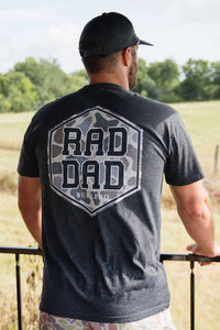 Burlebo Rad Dad Deer Camo T-Shirt