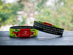 Load image into Gallery viewer, Versible Bracelet Fire Flower Survivor Series Matthew 19:14
