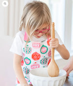 Load image into Gallery viewer, Mary Square Joy Holiday Apron Mommy &amp; Me
