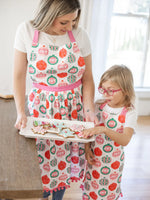 Load image into Gallery viewer, Mary Square Joy Holiday Apron Mommy &amp; Me
