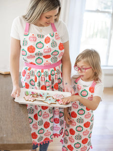 Mary Square Joy Holiday Apron Mommy & Me