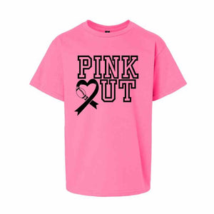 PINK OUT Football Ribbon Shirt October