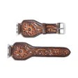 Myra Hand Tooled Leather Apple Watch Band