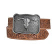 Myra Hand Tooled Leather Belt