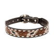 Myra Hand Tooled Dog Collar