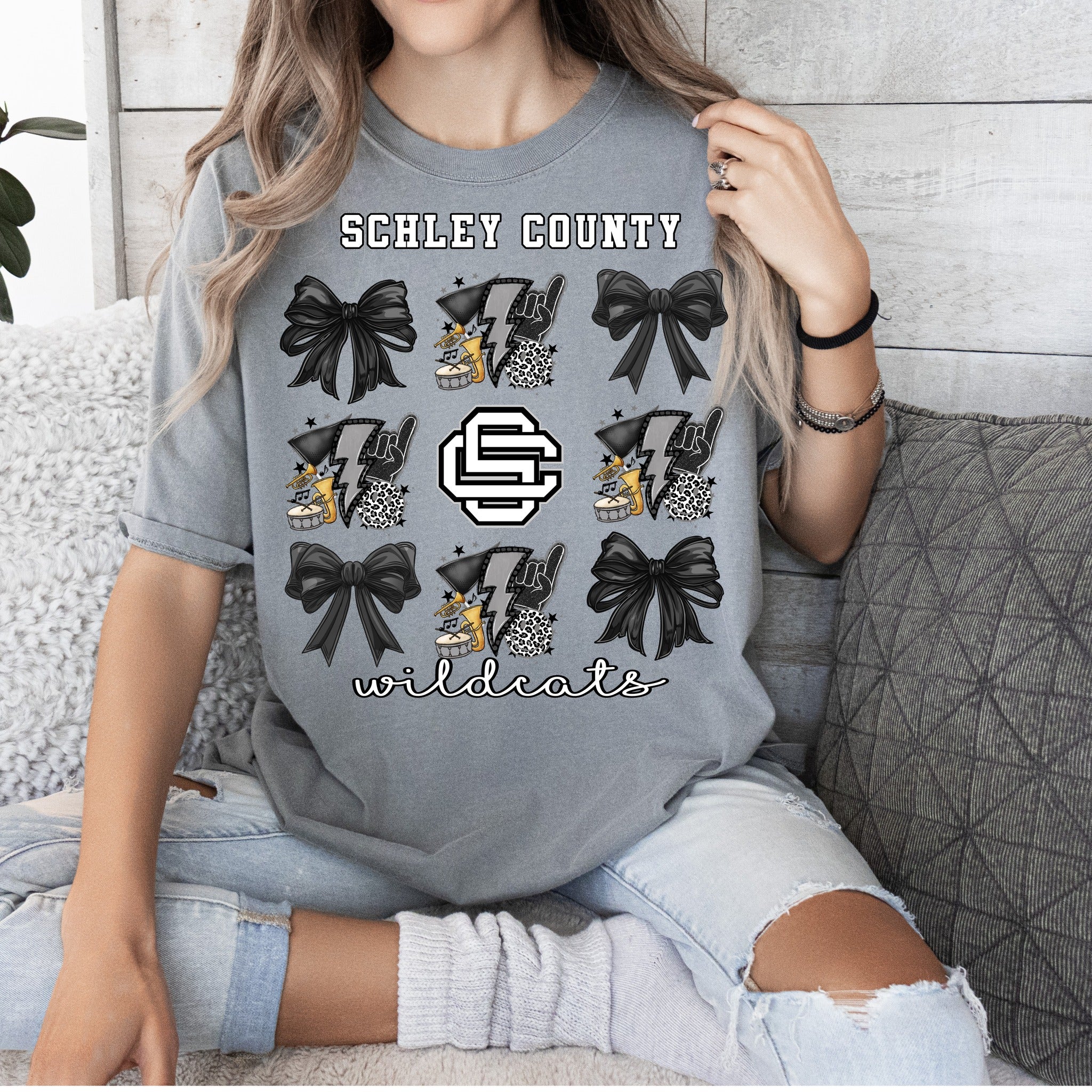 Schley County Couquette Band Shirt