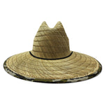 Load image into Gallery viewer, Camo Straw Hat
